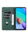 Калъф от еко кожа тип портмоне за Xiaomi Poco M4 Pro 5G - зелен