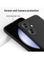 Предпазен удароустойчив силиконов гръб с каишка за Xiaomi Poco M6 - черен
