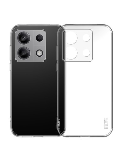 Предпазен устойчив на надраскване гръб за Xiaomi Poco M6 Pro - прозрачен