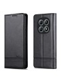 Калъф от еко кожа тип портмоне за Xiaomi Poco M8 - черен