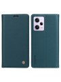 Калъф за телефон от еко кожа тип портмоне за Xiaomi Poco X5 Pro - зелен