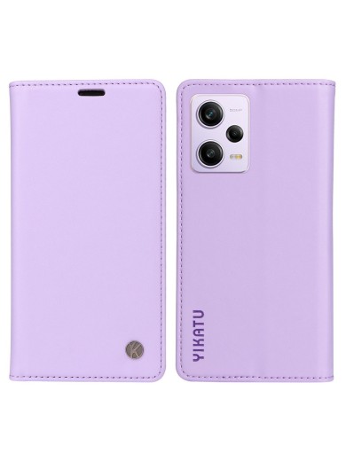 Калъф за телефон от еко кожа тип портмоне за Xiaomi Poco X5 Pro - лилав Калъф за телефон от еко кожа тип портмоне за Xiaomi Poco X5 Pro - лилав