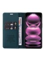 Калъф за телефон от еко кожа тип портмоне за Xiaomi Poco X5 Pro - зелен