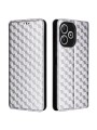 Калъф от еко кожа тип портмоне за Xiaomi Redmi 12 5G - сребрист