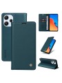 Калъф за телефон от еко кожа тип портмоне за Xiaomi Redmi 12 5G - зелен