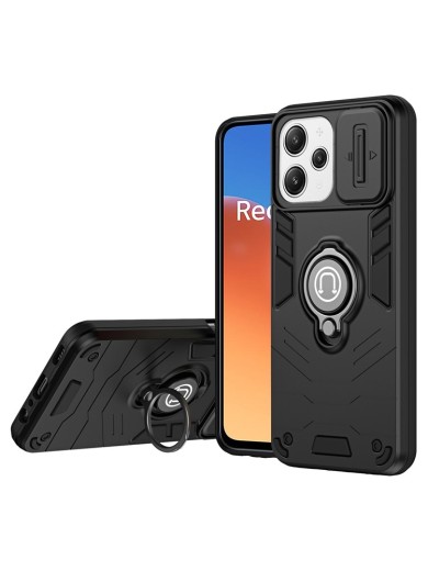 Удароустойчив предпазен гръб за Xiaomi Redmi 12 - черен Удароустойчив предпазен гръб за Xiaomi Redmi 12 - черен