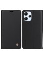 Калъф за телефон от еко кожа тип портмоне за Xiaomi Redmi 12 - черен