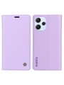 Калъф за телефон от еко кожа тип портмоне за Xiaomi Redmi 12 - лилав