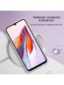 Предпазен удароустойчив гръб с мраморни шарки за Xiaomi Redmi 12C - розов