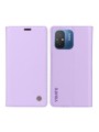 Калъф за телефон от еко кожа тип портмоне за Xiaomi Redmi 12C - лилав