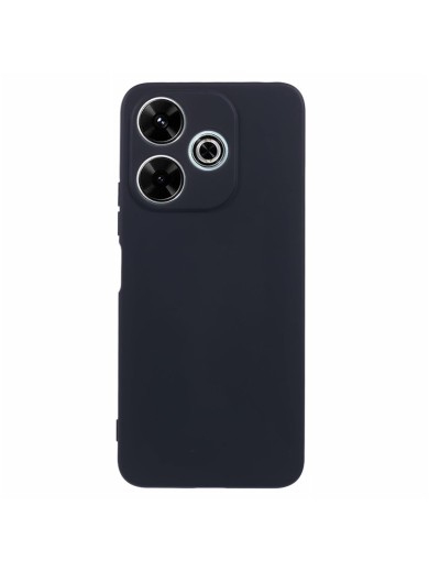 Устойчив на надраскване мек силиконов гръб за телефон за Xiaomi Redmi 13 5G - черен