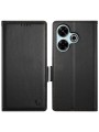 Калъф от еко кожа тип портмоне за Xiaomi Redmi 13 - черен