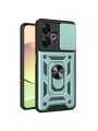 Удароустойчив предпазен гръб за Xiaomi Redmi 13C 5G - зелен