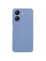 Устойчив на надраскване мек силиконов гръб за телефон за Xiaomi Redmi 13C - сив