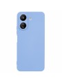 Устойчив на надраскване мек силиконов гръб за телефон за Xiaomi Redmi 13C - лилав