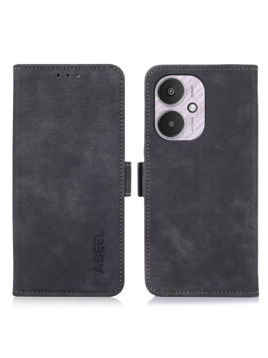 Калъф от еко кожа тип портмоне за Xiaomi Redmi 13C - черен Калъф от еко кожа тип портмоне за Xiaomi Redmi 13C - черен