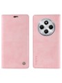 Калъф от еко кожа тип портмоне за Xiaomi Redmi 14R - розов