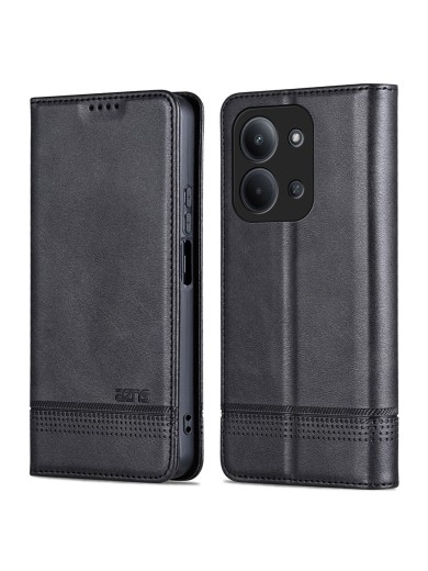 Калъф от еко кожа тип портмоне за Xiaomi Redmi 15C 4G - черен Калъф от еко кожа тип портмоне за Xiaomi Redmi 15C 4G - черен