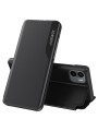 Калъф от еко кожа с прозорец за Xiaomi Redmi A1 - черен