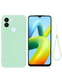 Предпазен удароустойчив силиконов гръб с каишка за Xiaomi Redmi A2+ - зелен