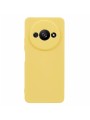 Устойчив на надраскване мек силиконов гръб за телефон за Xiaomi Redmi A3 - жълт