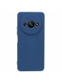 Устойчив на надраскване мек силиконов гръб за телефон за Xiaomi Redmi A3 - син