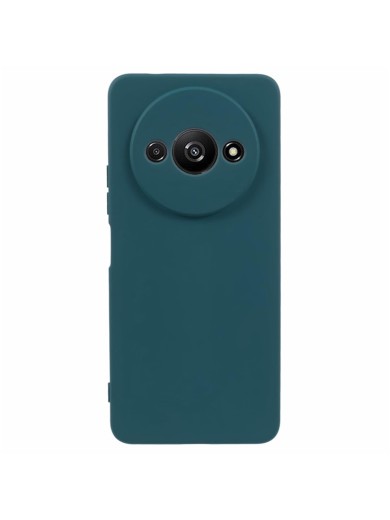 Устойчив на надраскване мек силиконов гръб за телефон за Xiaomi Redmi A3 - зелен Устойчив на надраскване мек силиконов гръб за телефон за Xiaomi Redmi A3 - зелен