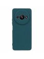 Устойчив на надраскване мек силиконов гръб за телефон за Xiaomi Redmi A3 - зелен