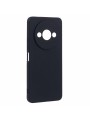 Устойчив на надраскване мек силиконов гръб за телефон за Xiaomi Redmi A3 - черен
