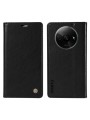 Калъф от еко кожа тип портмоне за Xiaomi Redmi A3 - черен