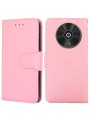 Калъф от еко кожа тип портмоне за Xiaomi Redmi A3 - розов