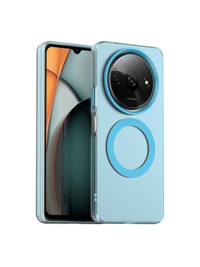 Предпазен гръб съвместим с MagSafe за Xiaomi Redmi A3x - син
