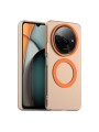 Предпазен гръб съвместим с MagSafe за Xiaomi Redmi A3x - оранжев