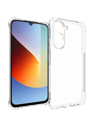Противоплъзгащ предпазен гръб за Xiaomi Redmi A7 Pro - прозрачен