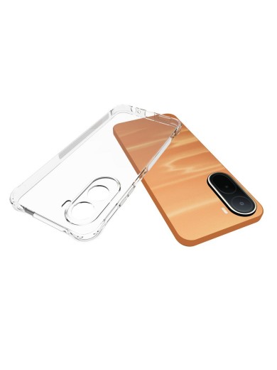 Противоплъзгащ предпазен гръб за Xiaomi Redmi A7 Pro - прозрачен