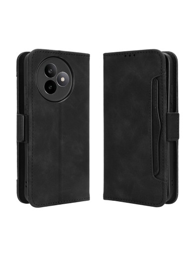 Калъф от еко кожа тип портмоне за Xiaomi Redmi K80 Ultra - черен Калъф от еко кожа тип портмоне за Xiaomi Redmi K80 Ultra - черен