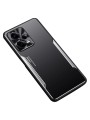 Удароустойчив предпазен гръб за Xiaomi Redmi Note 12 Pro+ - черен и сребрист
