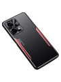 Удароустойчив предпазен гръб за Xiaomi Redmi Note 12 Pro+ - черен и червен