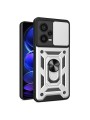 Удароустойчив предпазен гръб за Xiaomi Redmi Note 12 Pro+ - сребрист