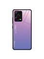 Предпазен гръб от закалено стъкло за Xiaomi Redmi Note 12 Pro+ - розов и лилав