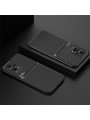 Гръб с покритие от еко кожа за Xiaomi Redmi Note 12 Pro+ - черен