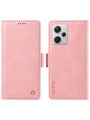 Калъф от еко кожа тип портмоне за Xiaomi Redmi Note 12 Pro+ - розов