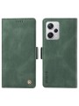 Калъф от еко кожа тип портмоне за Xiaomi Redmi Note 12 Pro+ - зелен
