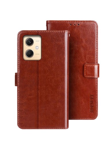 Калъф от еко кожа тип портмоне за Xiaomi Redmi Note 12R Pro - кафяв Калъф от еко кожа тип портмоне за Xiaomi Redmi Note 12R Pro - кафяв