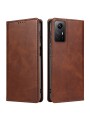 Калъф от еко кожа тип портмоне за Xiaomi Redmi Note 12S - кафяв