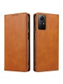 Калъф от еко кожа тип портмоне за Xiaomi Redmi Note 12S - кафяв