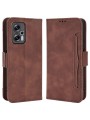 Калъф от еко кожа тип портмоне за Xiaomi Redmi Note 12T Pro - кафяв