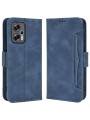 Калъф от еко кожа тип портмоне за Xiaomi Redmi Note 12T Pro - син