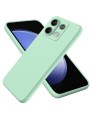 Предпазен устойчив на надраскване силиконов гръб с каишка за Xiaomi Redmi Note 13 - зелен
