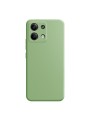 Устойчив на надраскване мек силиконов гръб за телефон за Xiaomi Redmi Note 13 - зелен